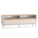 Dunea TV Unit – Modern Cashmere and Oak