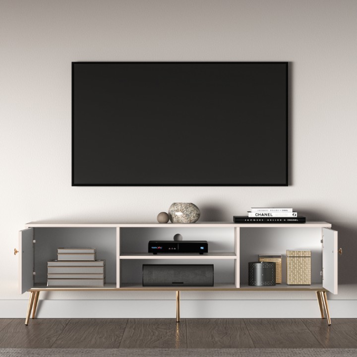 Selgin Modern TV Unit in Cashmere