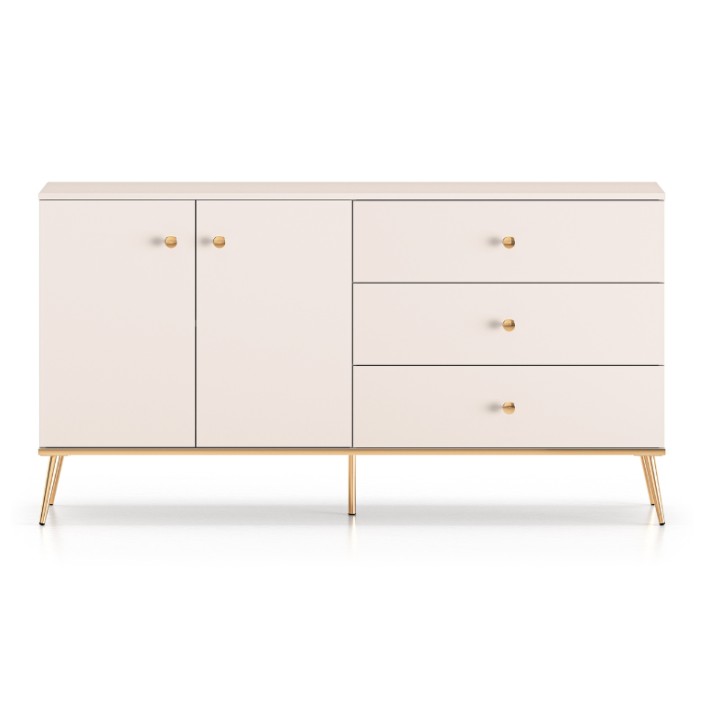 Selgin Sideboard 2 Doors 3 Drawers in Cashmere