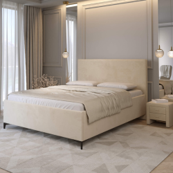 Beige Ottoman Bed –...