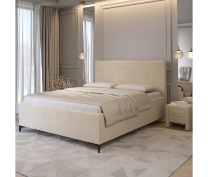 Beige Ottoman Bed –...