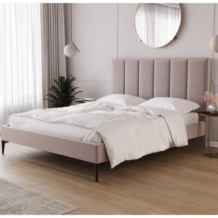 Customizable Velvet Bed Frame | J&B Furniture Ireland