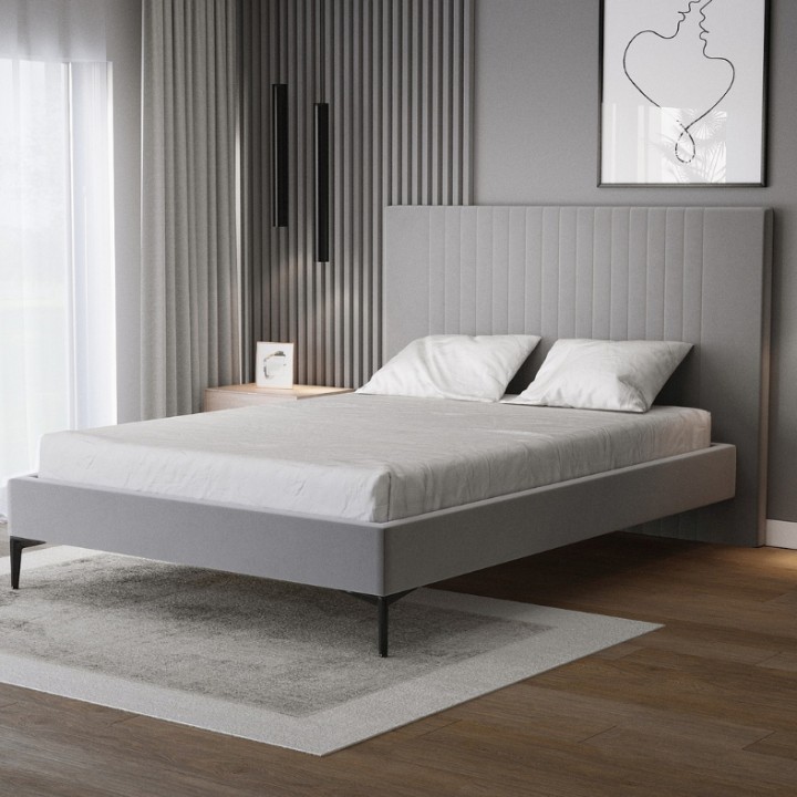 King Size 5ft Velvet Bed Frame | J&B Furniture Ireland