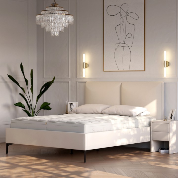 Upholstered 48 King Size Bed 5FT - J&B Furniture