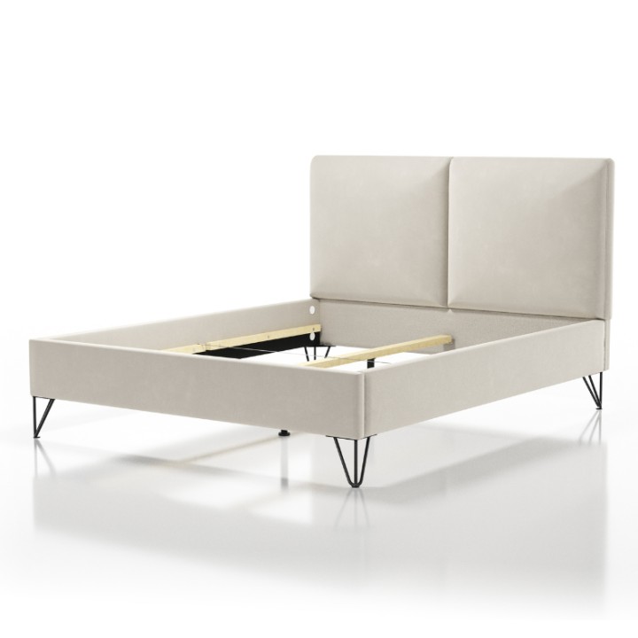 Upholstered 48 King Size Bed 5FT - J&B Furniture