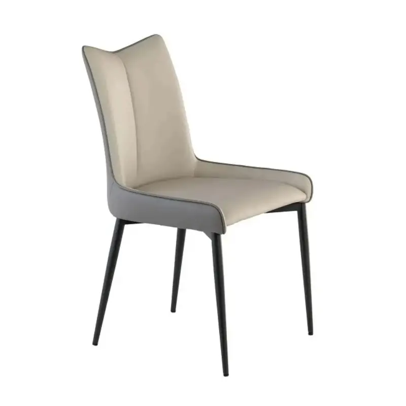 Dining Chair Grey and Beige