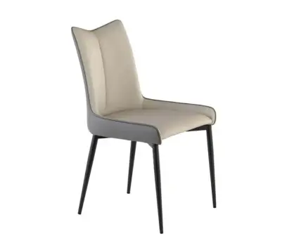 Dining Chair Grey and Beige