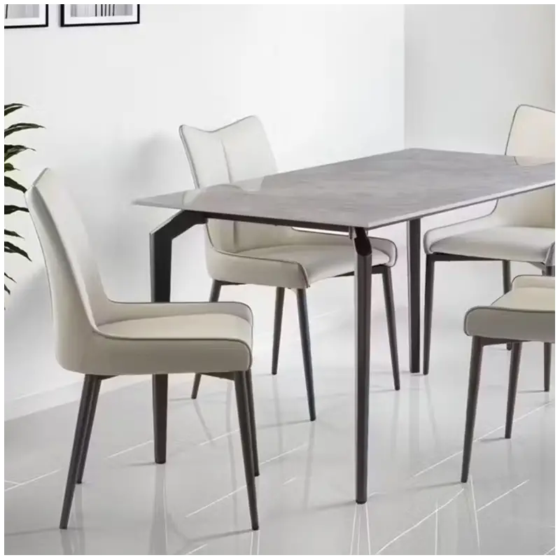 Dining Chair Grey and Beige