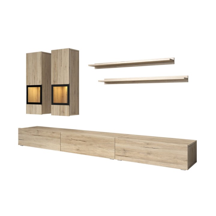 Baros Modern Media Wall Ireland - J&B Furniture