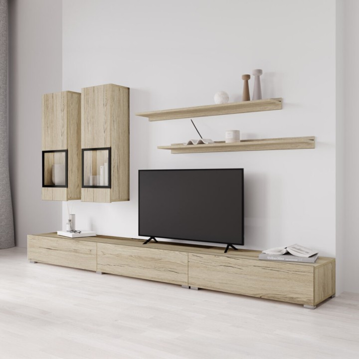 Baros Modern Media Wall Ireland - J&B Furniture
