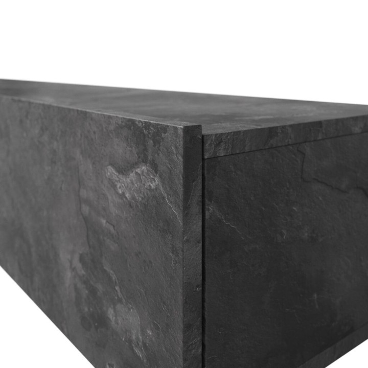Baros Modern Tv Wall Units in schiefer - J&B Furniture