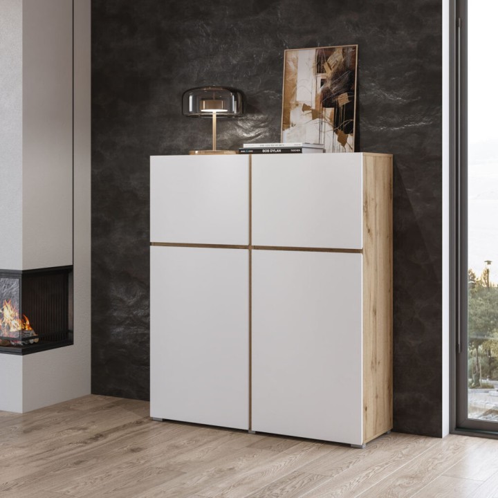 Modern Sideboards Ireland – CROSS 4 Door - J&B Furniture