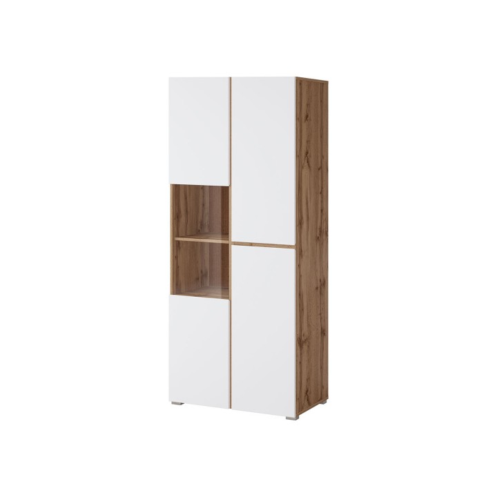 Modern White Display Cabinet – CROSS Collection Ireland