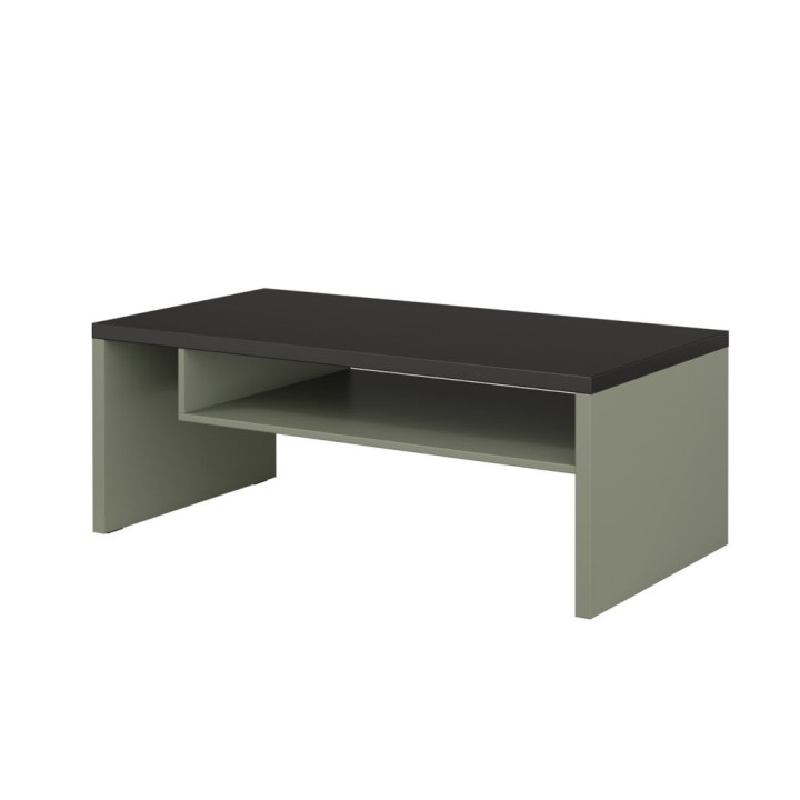 CROSS Modern Coffee Table  Green / Black - J&B Furniture