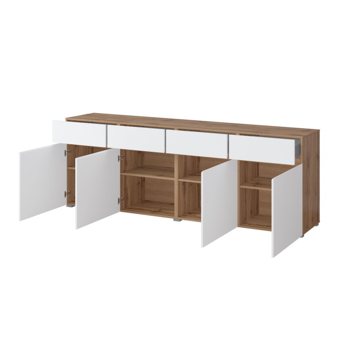 CROSS Sideboard 4 Door 4 Drawers – Modern Sideboards Ireland