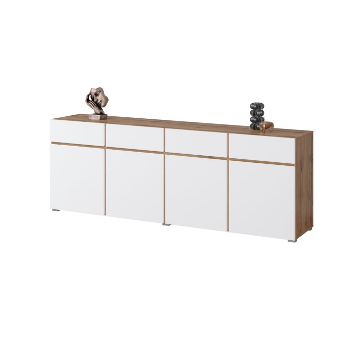 CROSS Sideboard 4 Door 4 Drawers – Modern Sideboards Ireland
