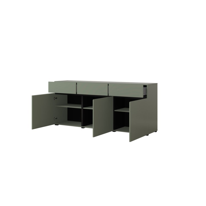CROSS Sideboard   green - black - J&B Furniture