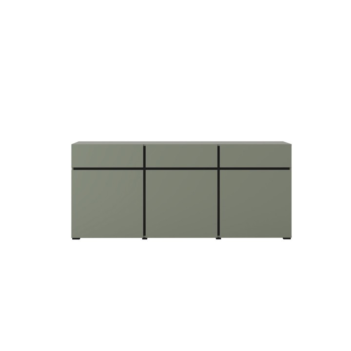 CROSS Sideboard   green - black - J&B Furniture