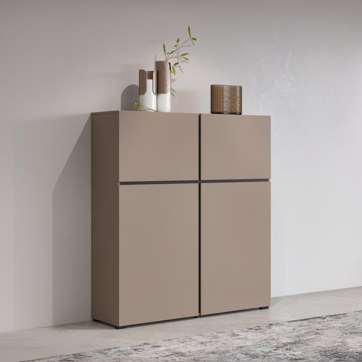 Modern Sideboards Ireland CROSS 4 Door Congo - J&B Furniture