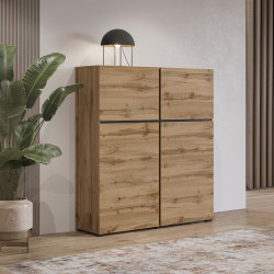 CROSS Sideboard Cabinet Oak...