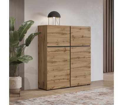 CROSS Sideboard Cabinet Oak...