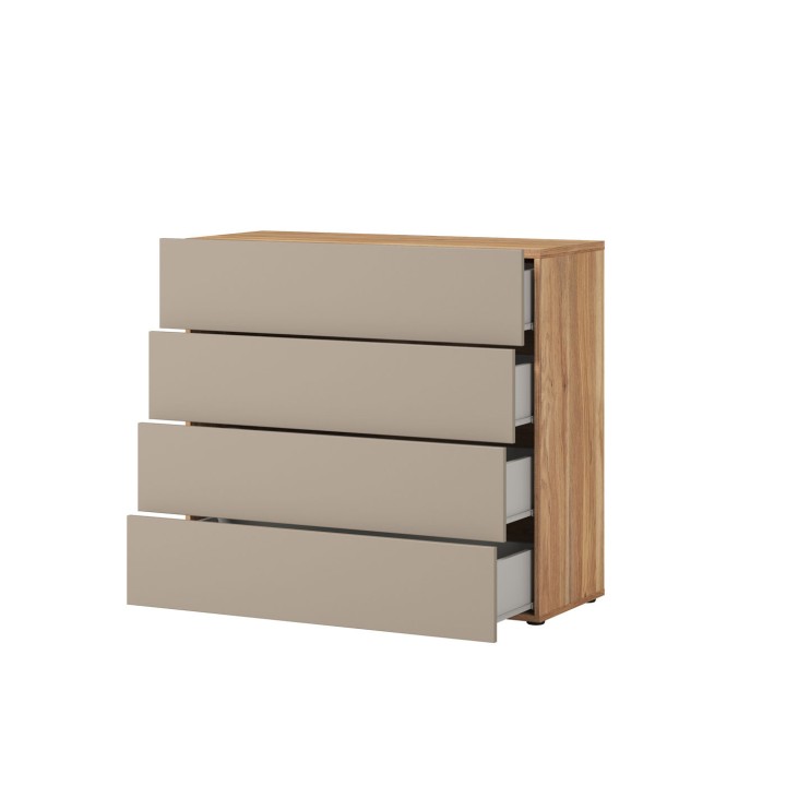Elegant IMPRESSIO Sideboard in Mauvella Oak & Cashmere
