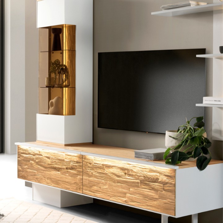 Modern Bremen Wall Unit & TV Unit | J&B Furniture Ireland