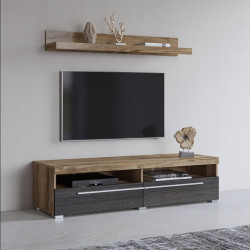 ROGER TV unit with Wall Shelf