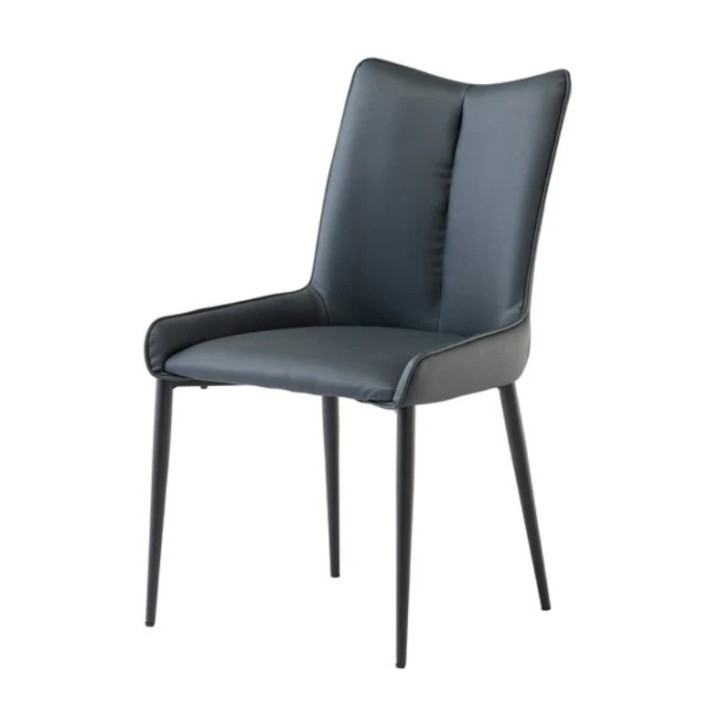 Maisy Teal PU Dining Chair – Modern & Stylish