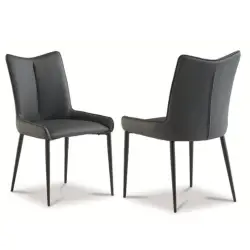 Maisy Teal PU Dining Chair...