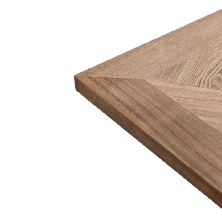 Hugo Fixed Dining Table – Medium Oak & Modern Design