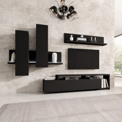 Bota Modern Wall Unit Black