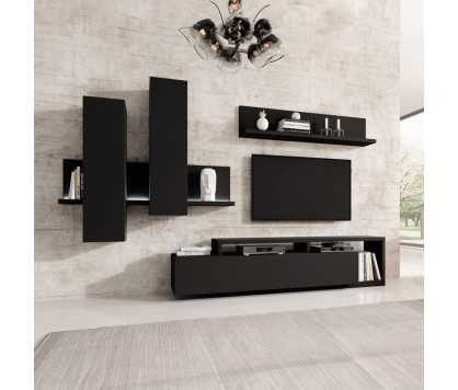 Bota Modern Wall Unit Black