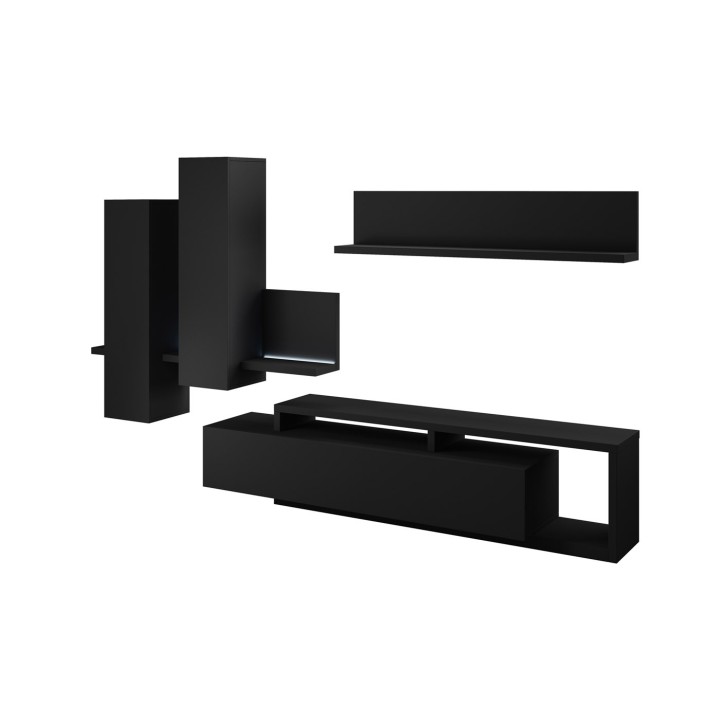 BOTA Wall Unit – Modern Asymmetrical Design | J&B Furniture