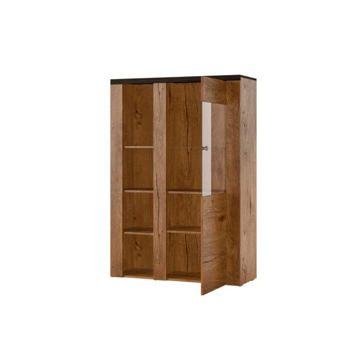 LARONA Tall Cabinet in Oak– Landhouse Style | J&B Furniture