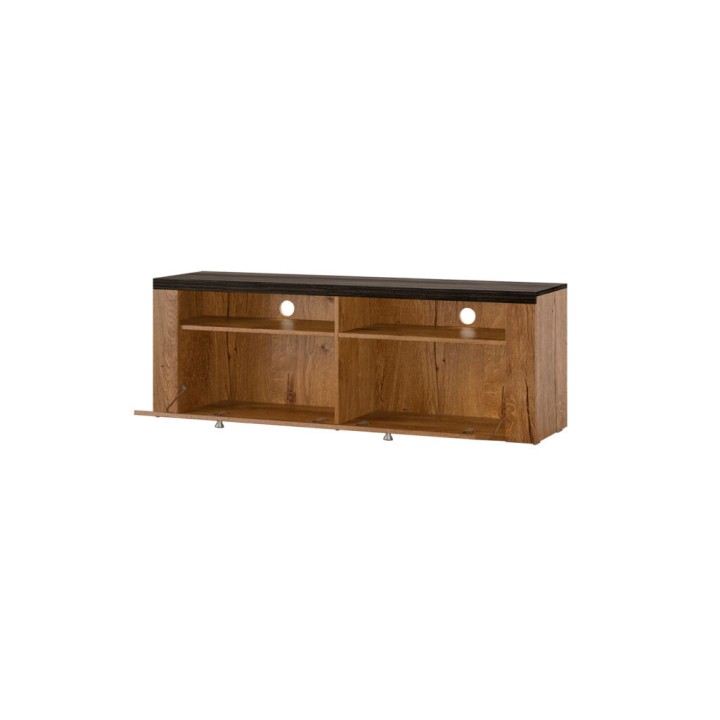 LARONA TV Unit Oak – Rustic Landhouse Style TV Stand Ireland