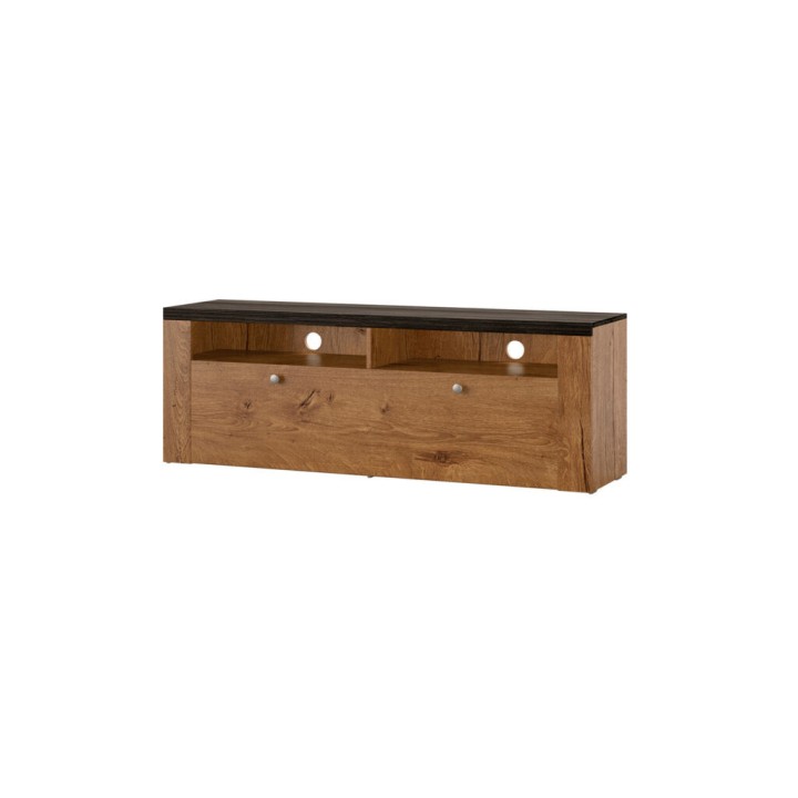 LARONA TV Unit Oak – Rustic Landhouse Style TV Stand Ireland