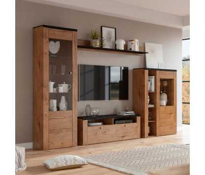 Larona Wall Unit  Rustic...