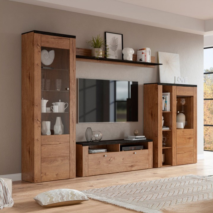 LARONA Wall Unit – Modern Landhouse Wall Unit | J&B Furniture