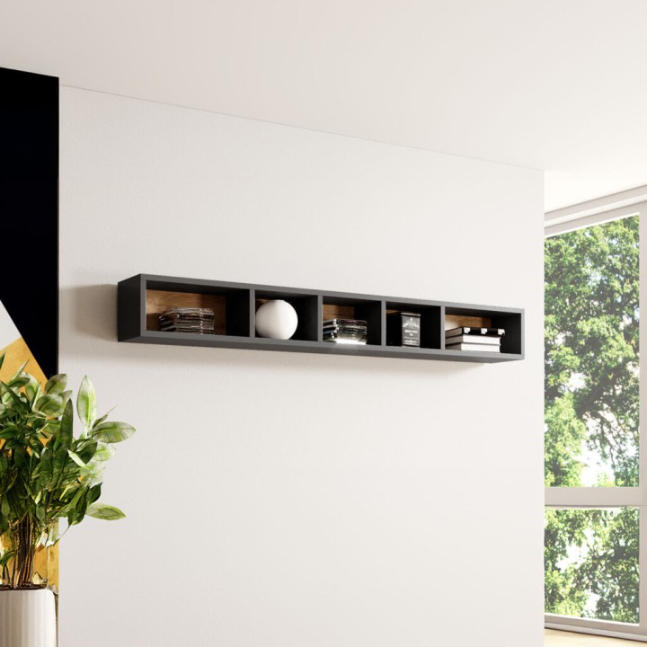 TOLEDO Modern Wall Mounted Floating Shelf | J&B Furniture