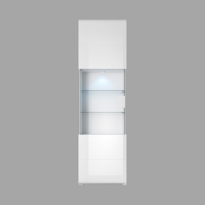 Toledo Display Cabinet in White | J&B Furniture