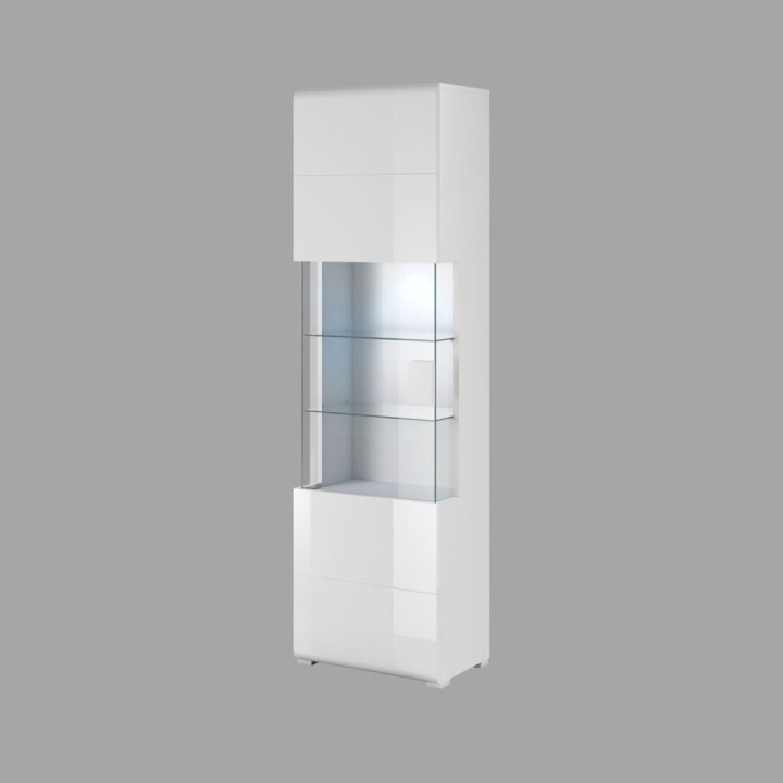 Toledo Display Cabinet in White | J&B Furniture