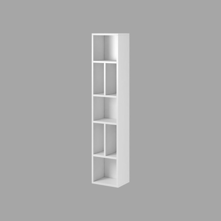 Toledo Large Wall Shelves in White | J&B Furniture