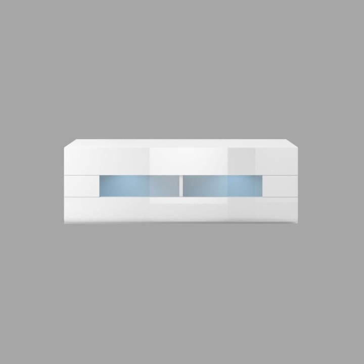 Toledo Wall-Mounted Cabinet in White| J&B Furniture