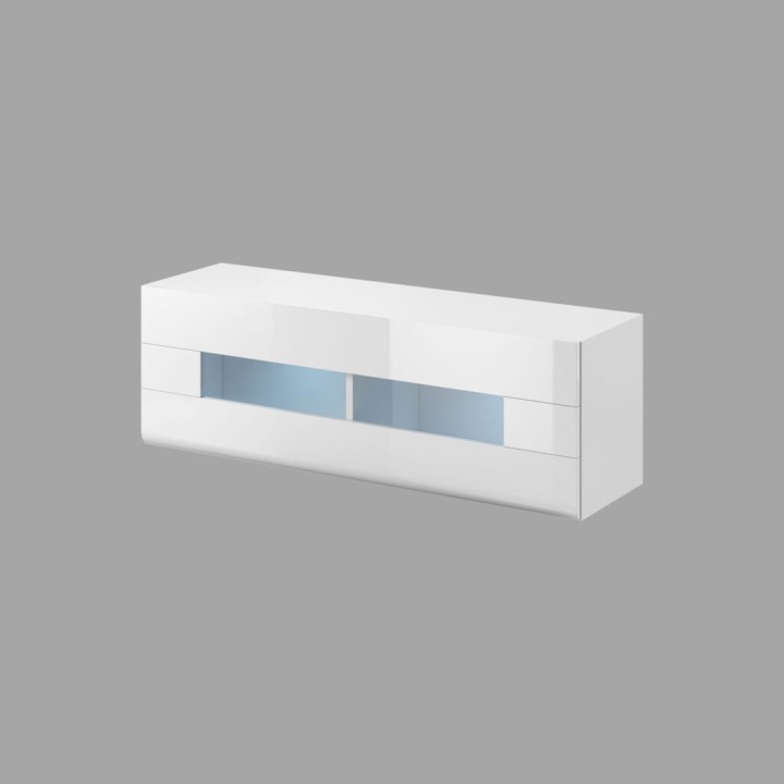 Toledo Wall-Mounted Cabinet in White| J&B Furniture