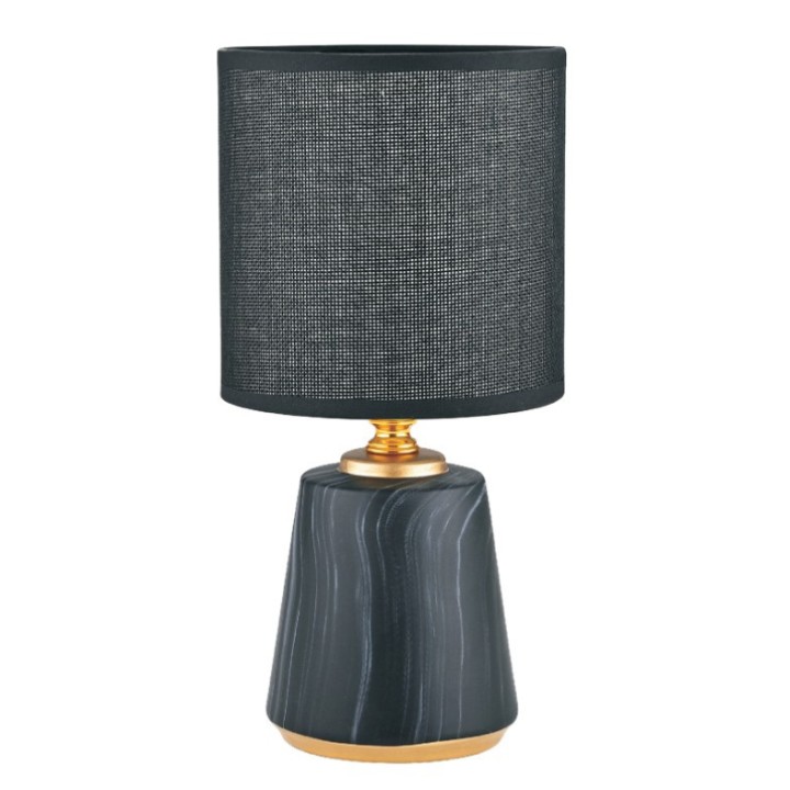 Modern Black & Gold Table Lamp | J&B Furniture