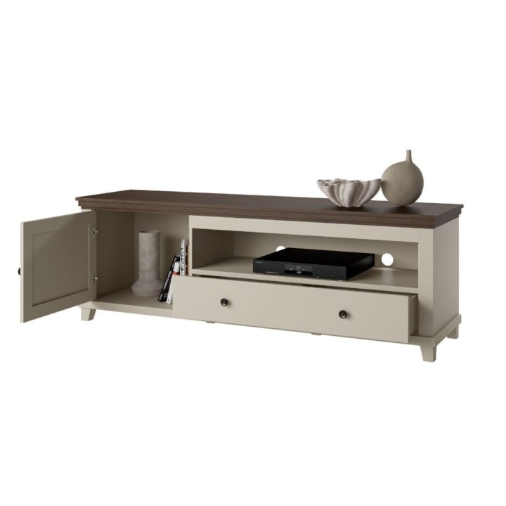 Eva Modern TV Unit Light Beige| J&B Furniture Ireland