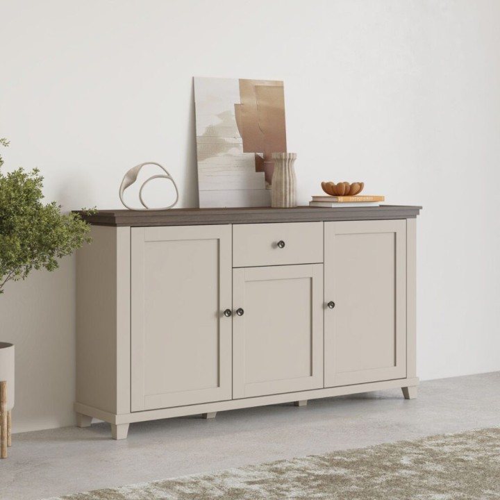 Eva Sideboard- Light Beige| J&B Furniture Ireland