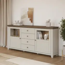 Eva 2 Door 4 Drawer...