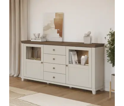 Eva 2 Door 4 Drawer...